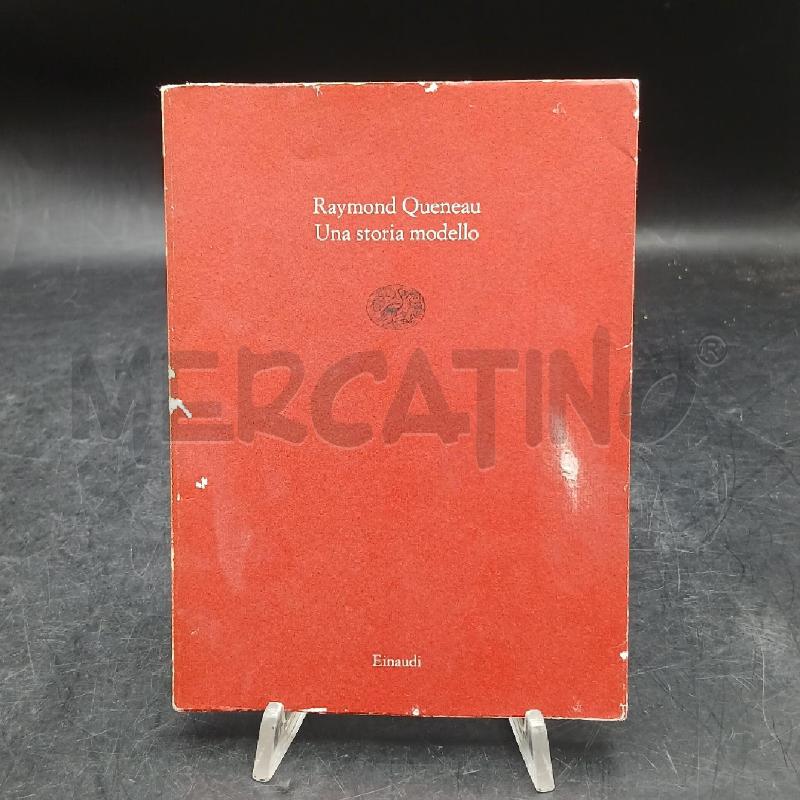 EINAUDI R. QUENEAU UNA STORIA MODELLO | Mercatino dell'Usato Roma garbatella 1