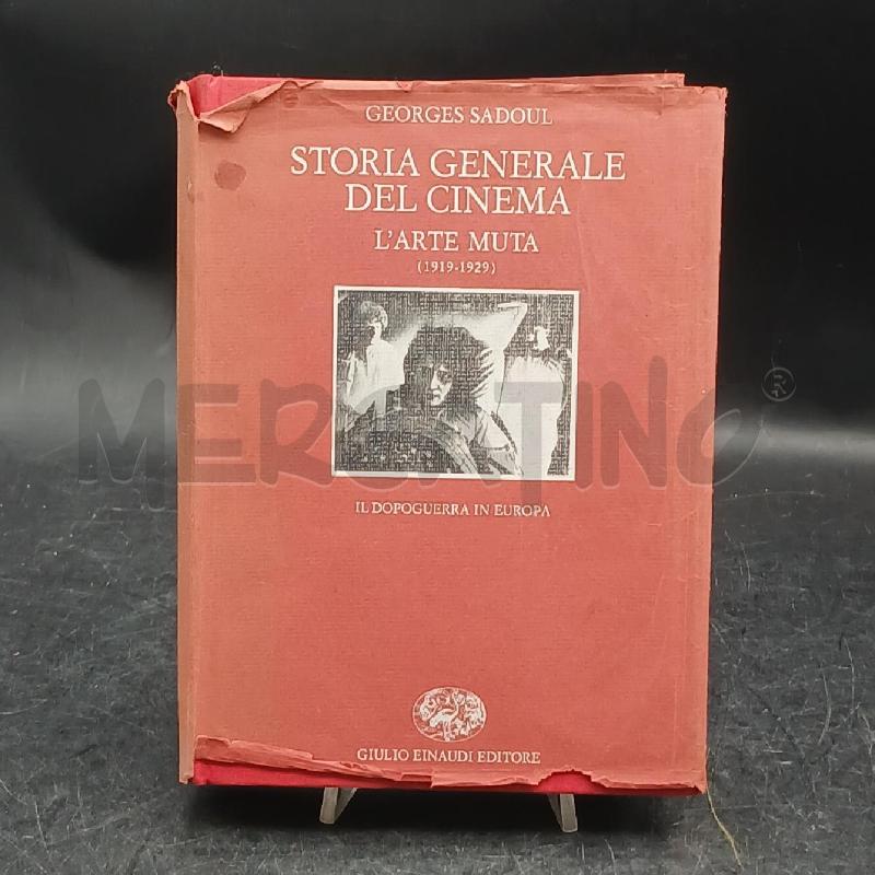 EINAUDI SADOUL STORIA GENERALE DEL CINEMA | Mercatino dell'Usato Roma garbatella 1