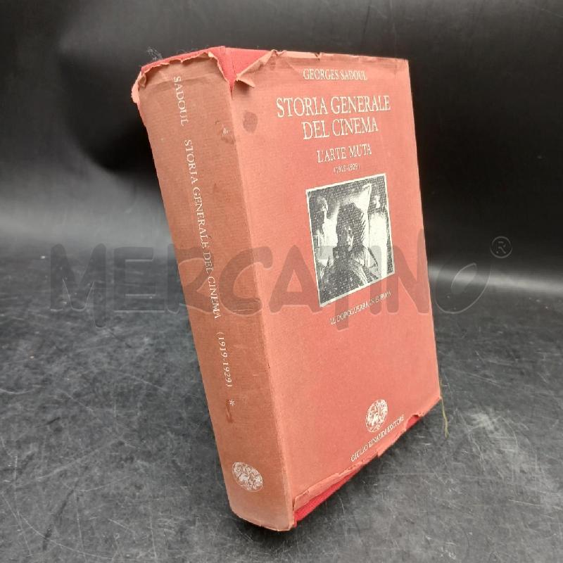 EINAUDI SADOUL STORIA GENERALE DEL CINEMA | Mercatino dell'Usato Roma garbatella 2