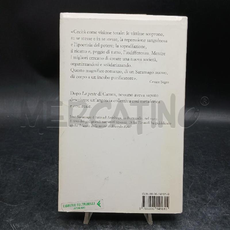 EINAUDI SARAMAGO CECITÀ | Mercatino dell'Usato Roma garbatella 2