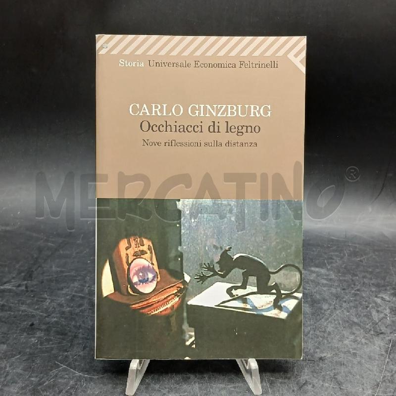 FELTRINELLI GINZBURG OCCHIACCI DI LEGNO | Mercatino dell'Usato Roma garbatella 1