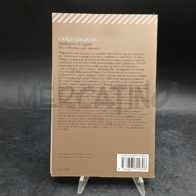 FELTRINELLI GINZBURG OCCHIACCI DI LEGNO | Mercatino dell'Usato Roma garbatella 2