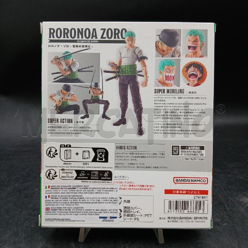 FIGURE SH FIGUARTS RORONOA ZORO BANDAI  | Mercatino dell'Usato Roma garbatella 3