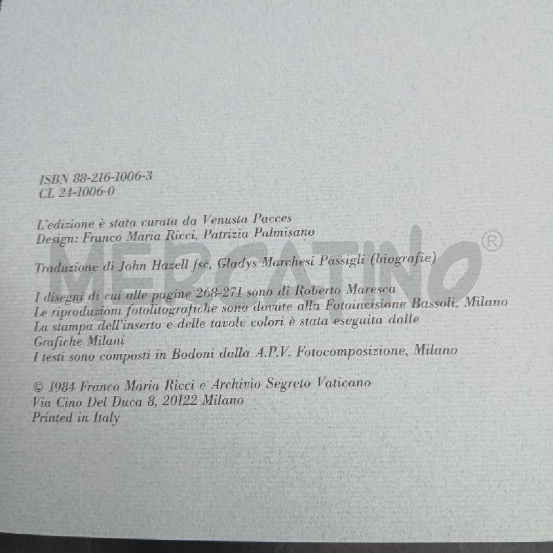 FMR SIGILLI D'ORO ARCHIVIO SEGRETO VATICANO FRANCO MARIA RICCI  | Mercatino dell'Usato Roma garbatella 2