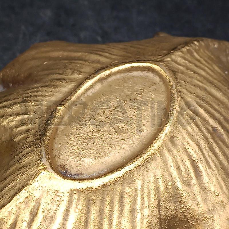 FOGLIA METALLO BRONZO | Mercatino dell'Usato Roma garbatella 5