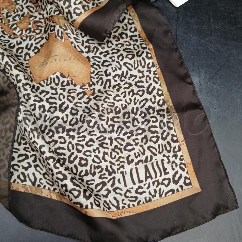 FOULARD 1 CLASSE BEIGE MARRONE  | Mercatino dell'Usato Roma garbatella 4