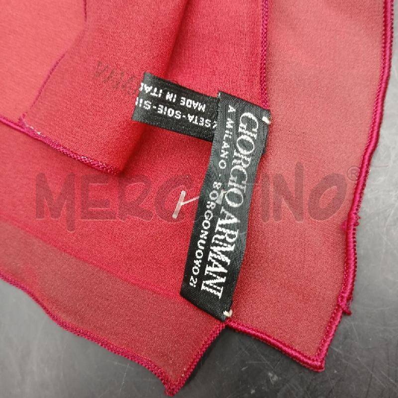 FOULARD EMPORIO ARMANI  ARANCIONE  | Mercatino dell'Usato Roma garbatella 2