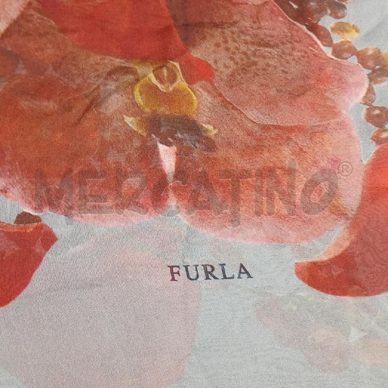 FOULARD FURLA DET FIORI COLOR  | Mercatino dell'Usato Roma garbatella 2