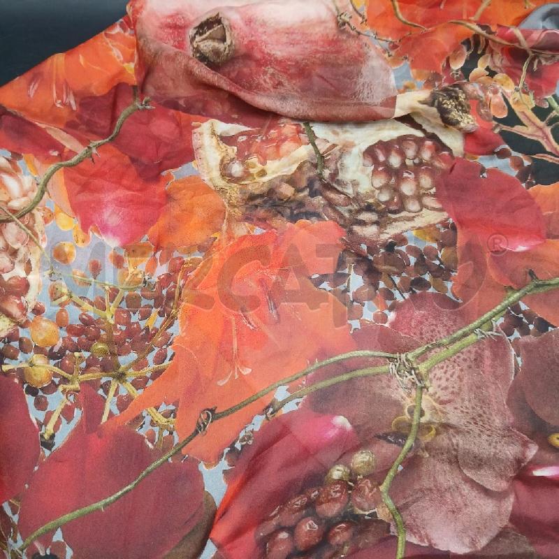 FOULARD FURLA DET FIORI COLOR  | Mercatino dell'Usato Roma garbatella 5