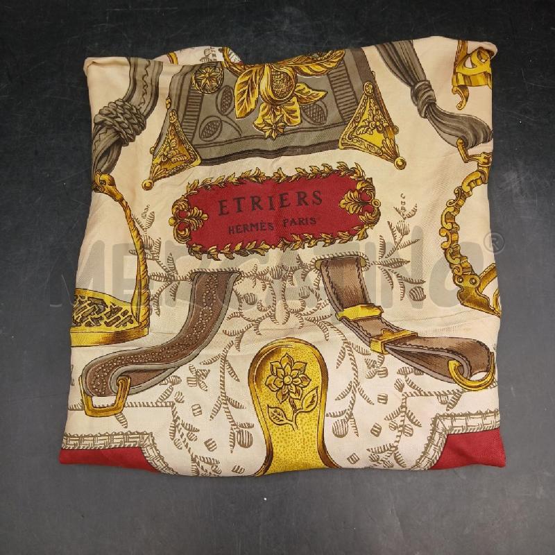FOULARD HERMES ROSSO E DO | Mercatino dell'Usato Roma garbatella 1