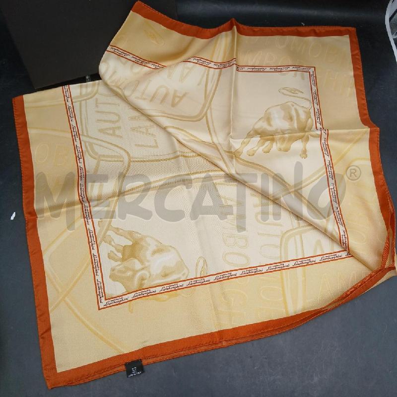 FOULARD LAMBORGHINI COLORATO  | Mercatino dell'Usato Roma garbatella 3