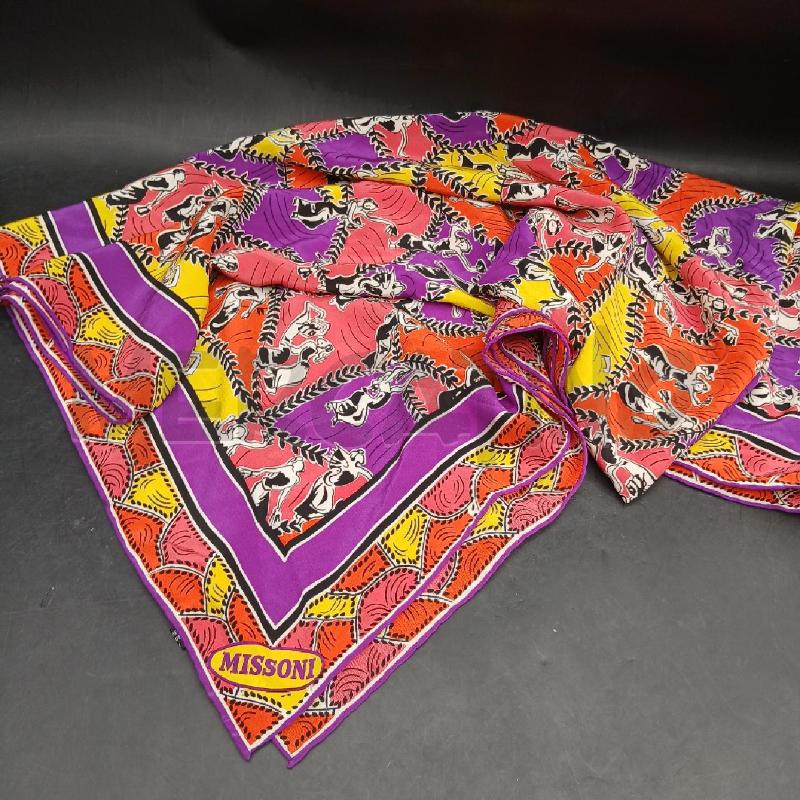 FOULARD MISSONI COLOR DET FANTASIA  | Mercatino dell'Usato Roma garbatella 1