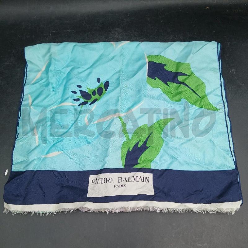 FOULARD PIERRE BALMAIN AZZU | Mercatino dell'Usato Roma garbatella 1