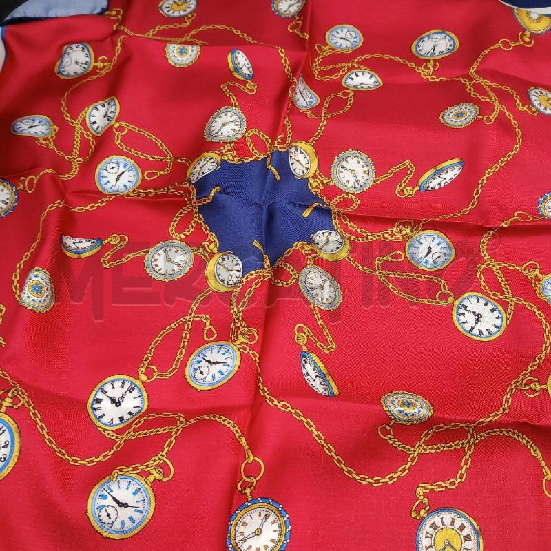 FOULARD TALARICO ROSSO E BLU  | Mercatino dell'Usato Roma garbatella 4