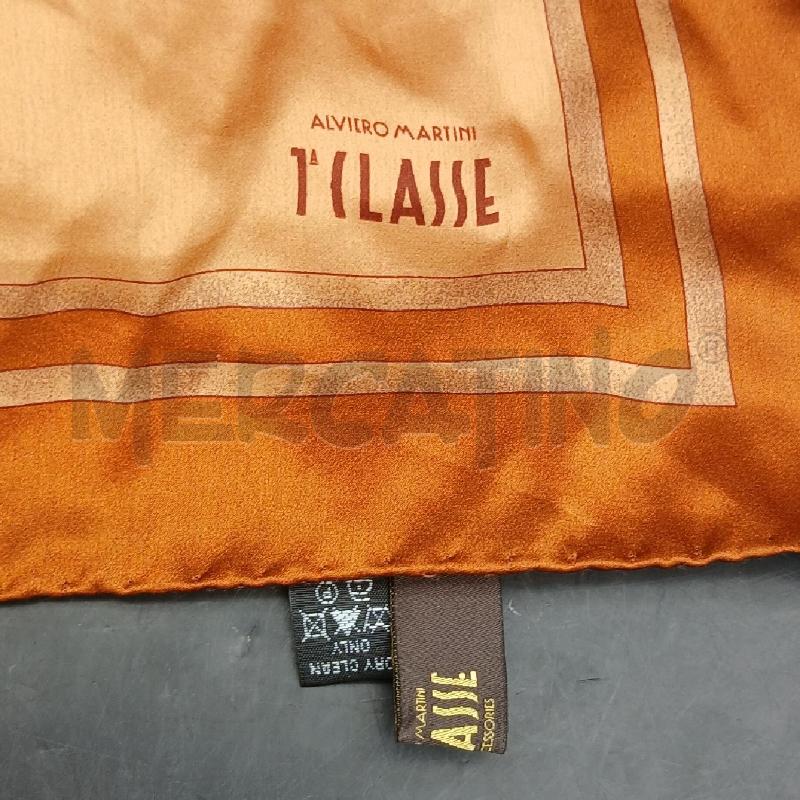 FOULARD T'CLASSEDET FANTASIA MARRONE  | Mercatino dell'Usato Roma garbatella 2
