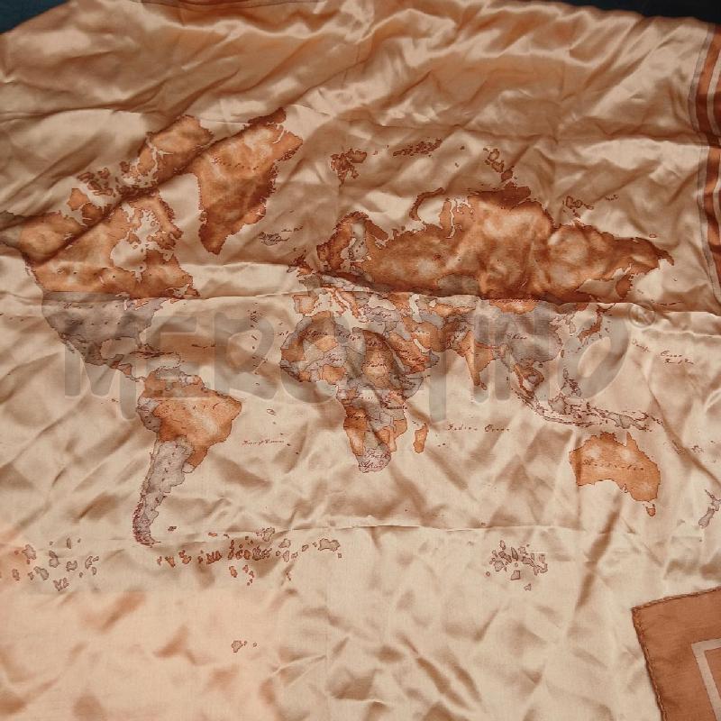 FOULARD T'CLASSEDET FANTASIA MARRONE  | Mercatino dell'Usato Roma garbatella 3