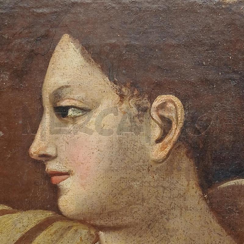FRAMMENTO OLIO SU TELA PROFILO | Mercatino dell'Usato Roma garbatella 2