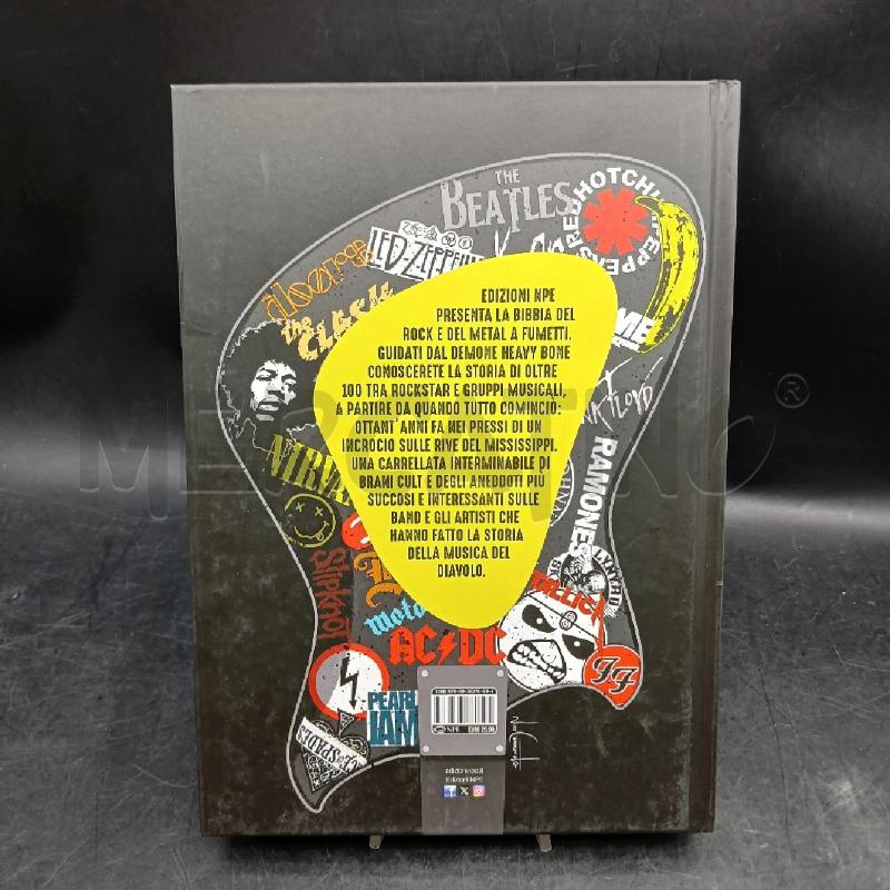 FUM LA GRANDE STORIA DEL ROCK E DEL METAL A FUMETTI | Mercatino dell'Usato Roma garbatella 2