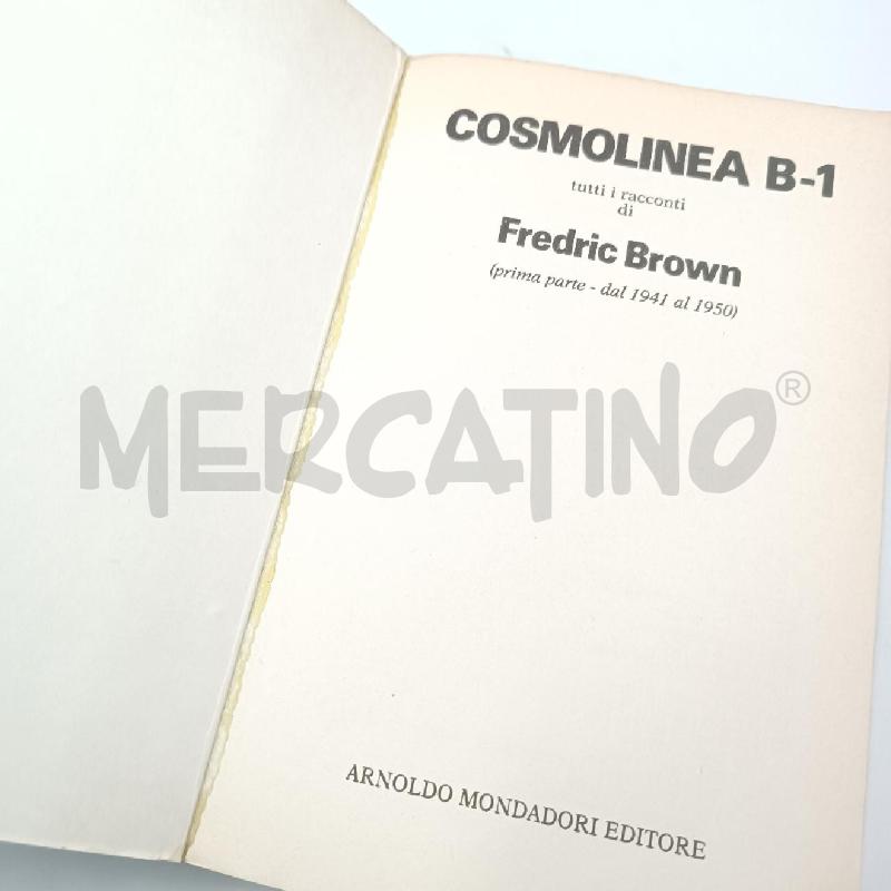 F BROWN COSMOLINEA B-1 | Mercatino dell'Usato Roma garbatella 5