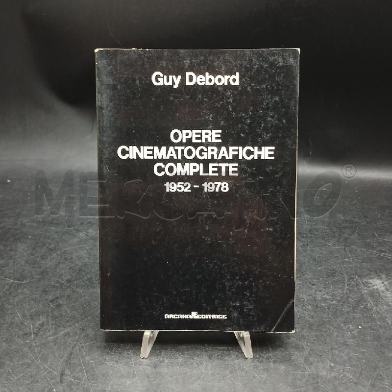 G. DEBORD OPERE CINEMATOGRAFICHE COMPLETE | Mercatino dell'Usato Roma garbatella 1