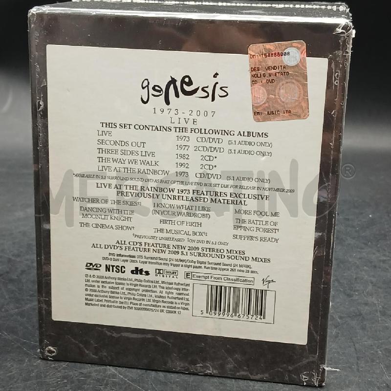 GENESIS BOX SET MINT CD+DDVD 1973-2007 | Mercatino dell'Usato Roma garbatella 4