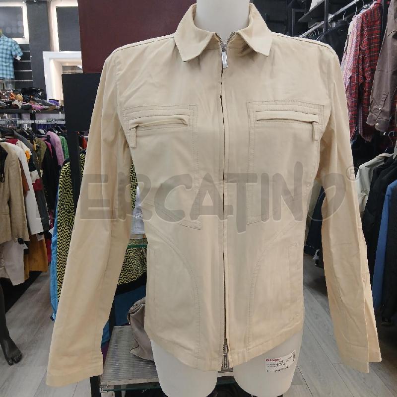 GIACCA DONNA BURBERRY BEIGE TASCHINI ZIP  | Mercatino dell'Usato Roma garbatella 1