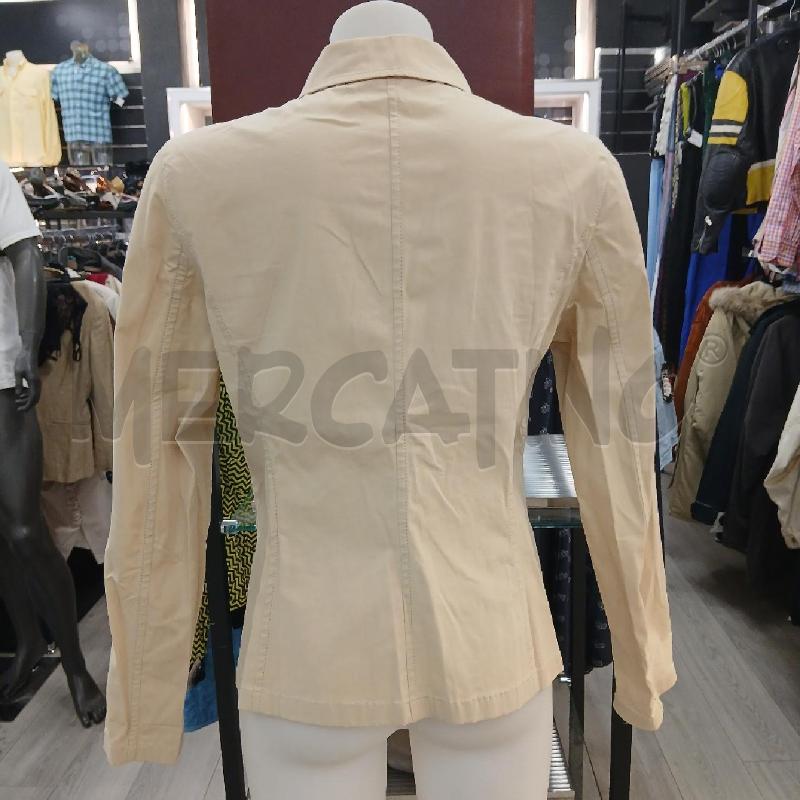 GIACCA DONNA BURBERRY BEIGE TASCHINI ZIP  | Mercatino dell'Usato Roma garbatella 2