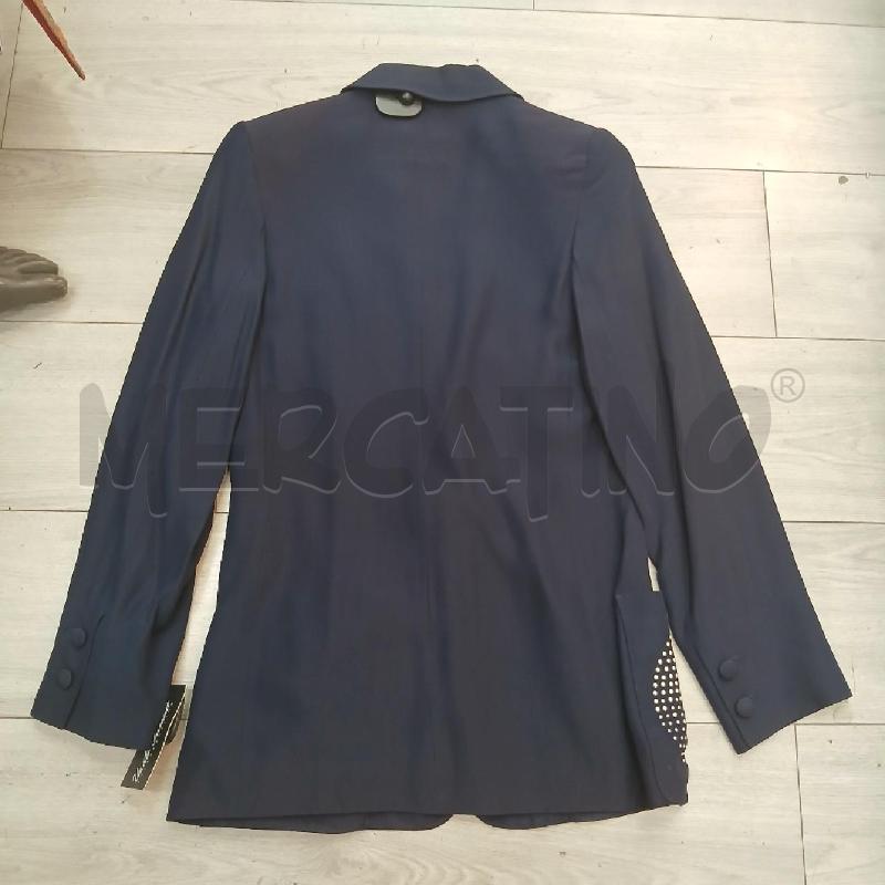 GIACCA DONNA FENDI BLU TASCHE BORCHIE | Mercatino dell'Usato Roma garbatella 4