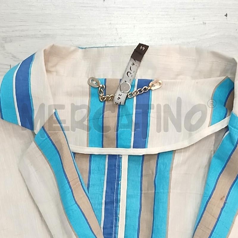GIACCA DONNA MANILA GRACE BIANCO BLU  | Mercatino dell'Usato Roma garbatella 2