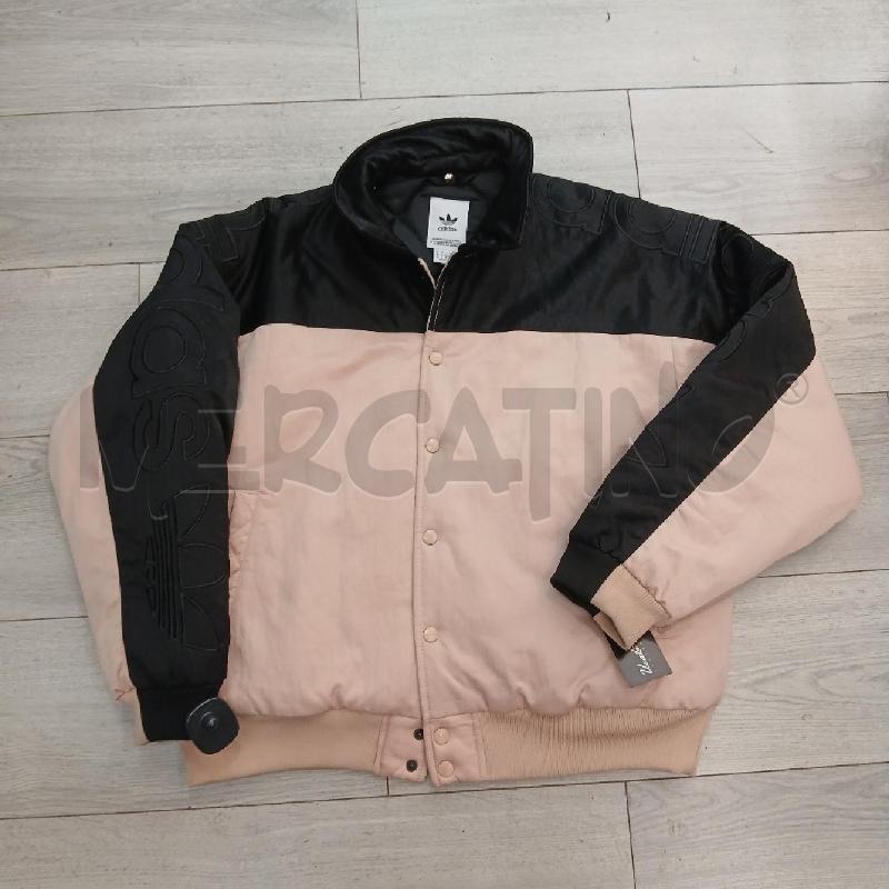 GIACCA UOMO ADIDAS NERO E ROSA | Mercatino dell'Usato Roma garbatella 1