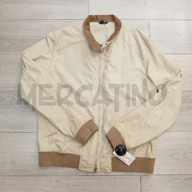 GIACCA UOMO BARBOUR BEIGE PROFILI MARRONE  | Mercatino dell'Usato Roma garbatella 1