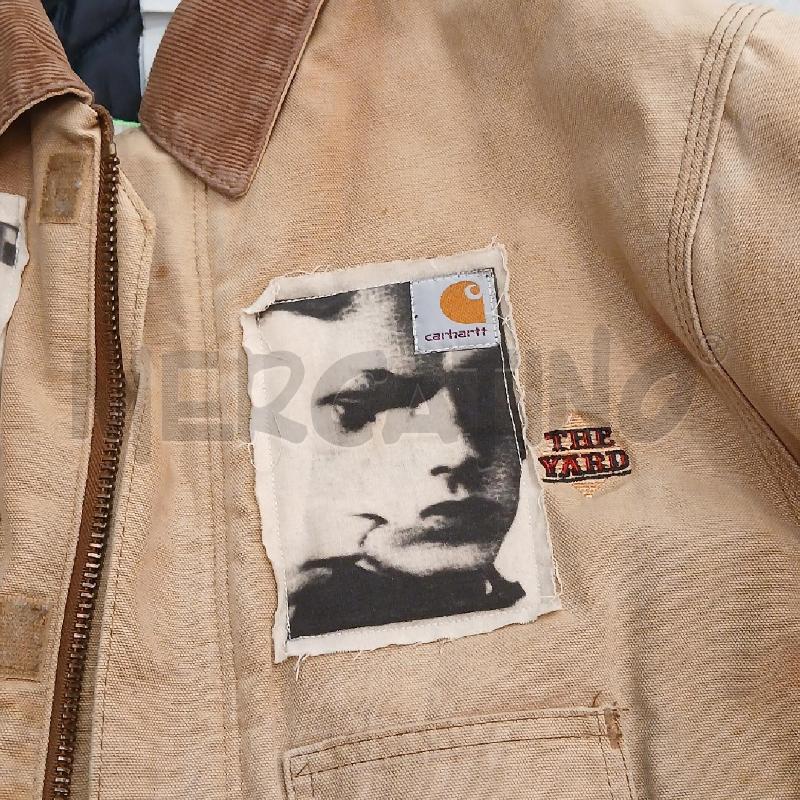 GIACCA UOMO CARHARTT BETTER WHIT AGE BEIGE  | Mercatino dell'Usato Roma garbatella 3