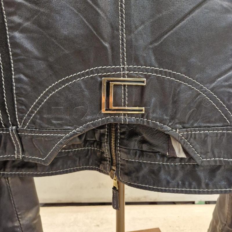 GIACCA UOMO CLASS CAVALLI NERO PELLE  | Mercatino dell'Usato Roma garbatella 4