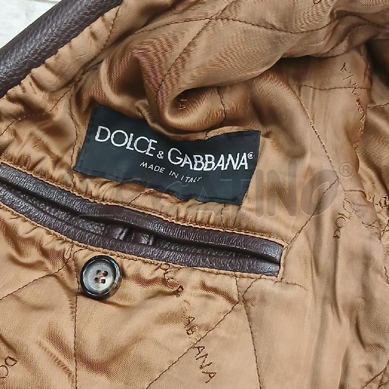 GIACCA UOMO DOLCE & GABBANA COSTINE VERDE MARRONE  | Mercatino dell'Usato Roma garbatella 3