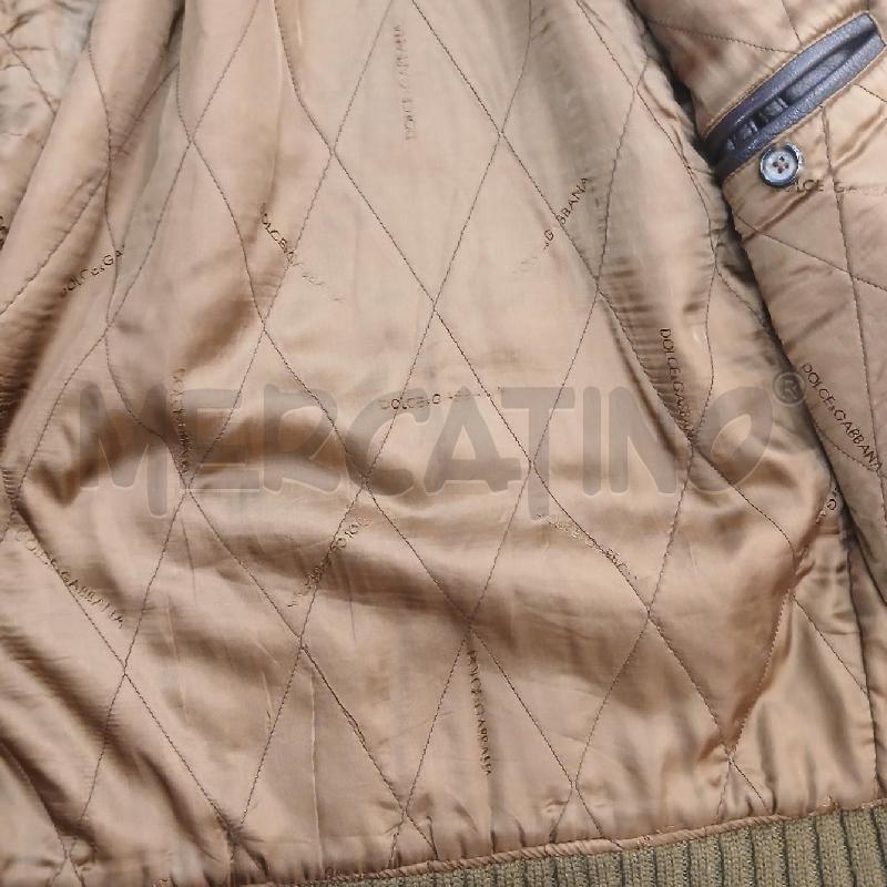 GIACCA UOMO DOLCE & GABBANA COSTINE VERDE MARRONE  | Mercatino dell'Usato Roma garbatella 4