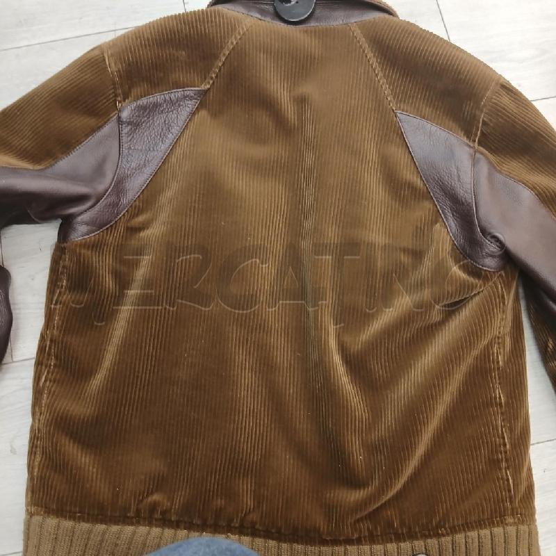 GIACCA UOMO DOLCE & GABBANA COSTINE VERDE MARRONE  | Mercatino dell'Usato Roma garbatella 5