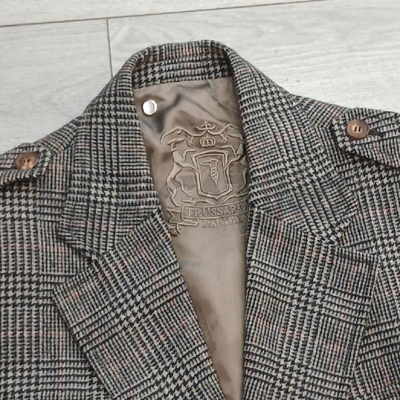 GIACCA UOMO TRUSSARDI GRIGIO  | Mercatino dell'Usato Roma garbatella 2