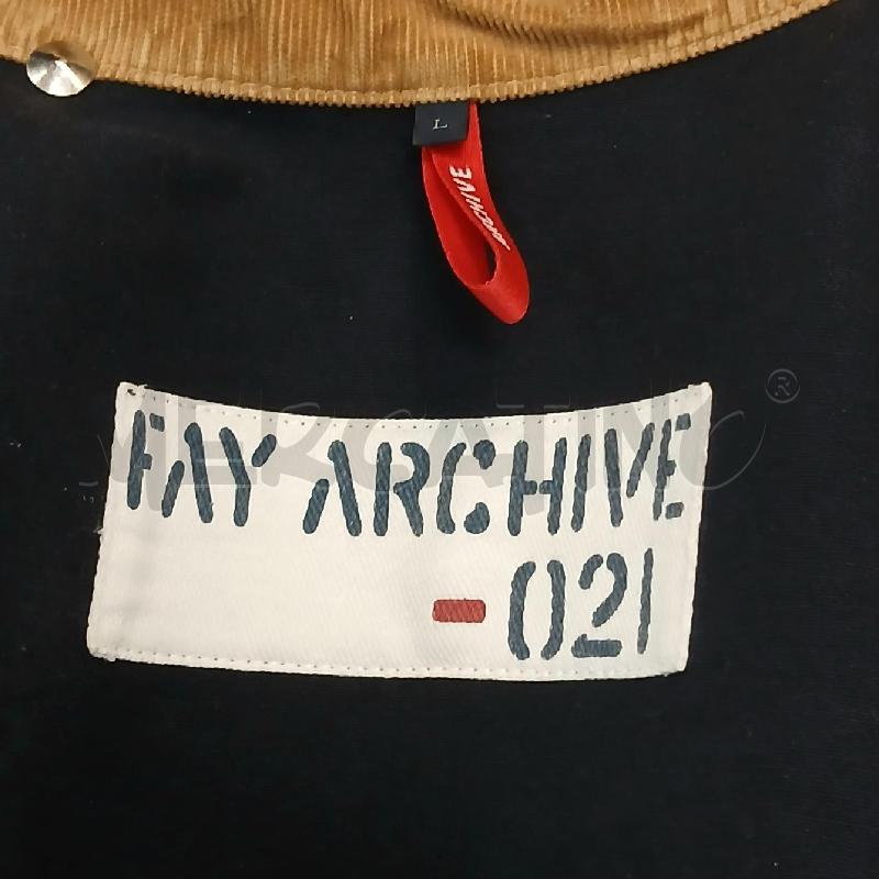 GIACCA U FAY ARCHIEVE BLU DET GIALLO  | Mercatino dell'Usato Roma garbatella 4