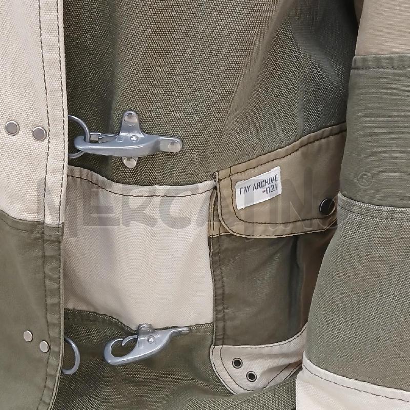 GIACCA U FAY ARCHIVE VERDE DET BEIGE  | Mercatino dell'Usato Roma garbatella 2