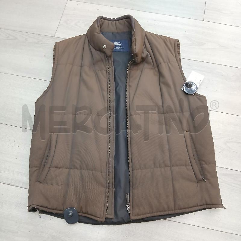 GILET UOMO BURBERRY MARRONE  | Mercatino dell'Usato Roma garbatella 1