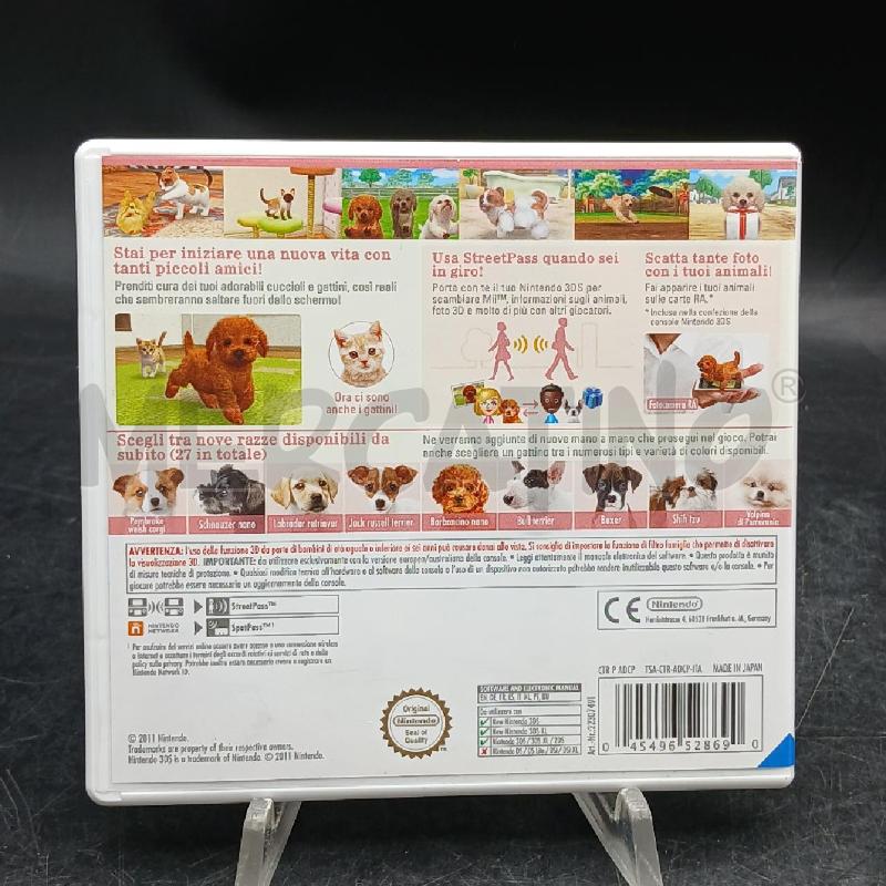 GIOCO 3DS NINTENDOGS  | Mercatino dell'Usato Roma garbatella 3