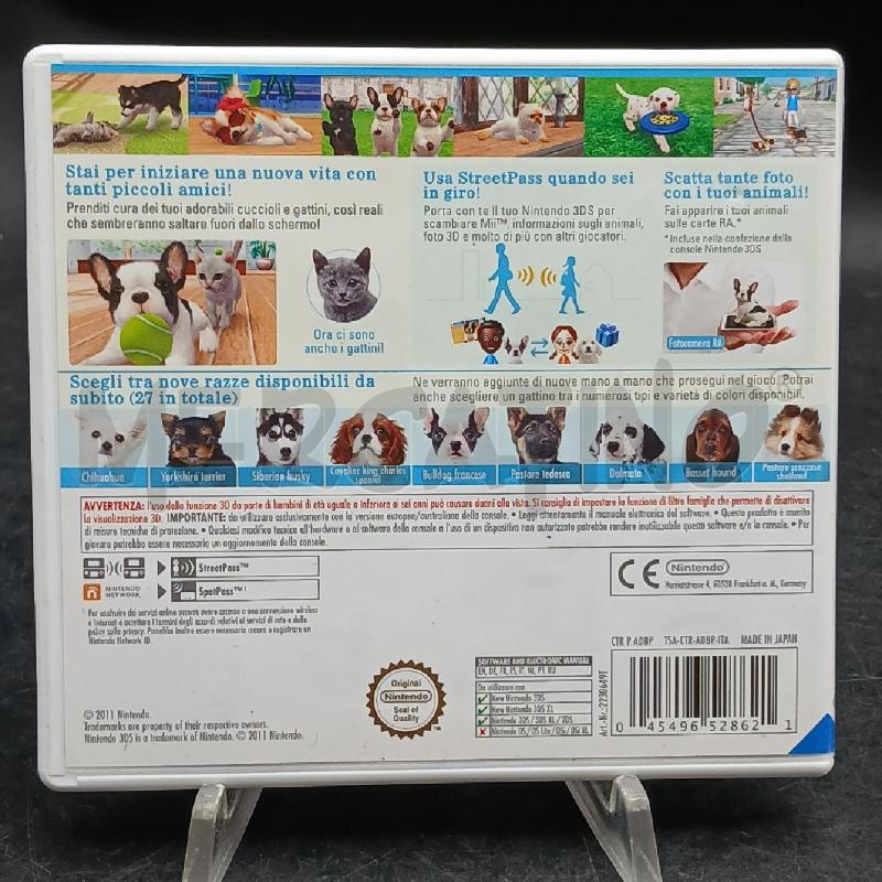 GIOCO 3DS NINTENDOG  | Mercatino dell'Usato Roma garbatella 3