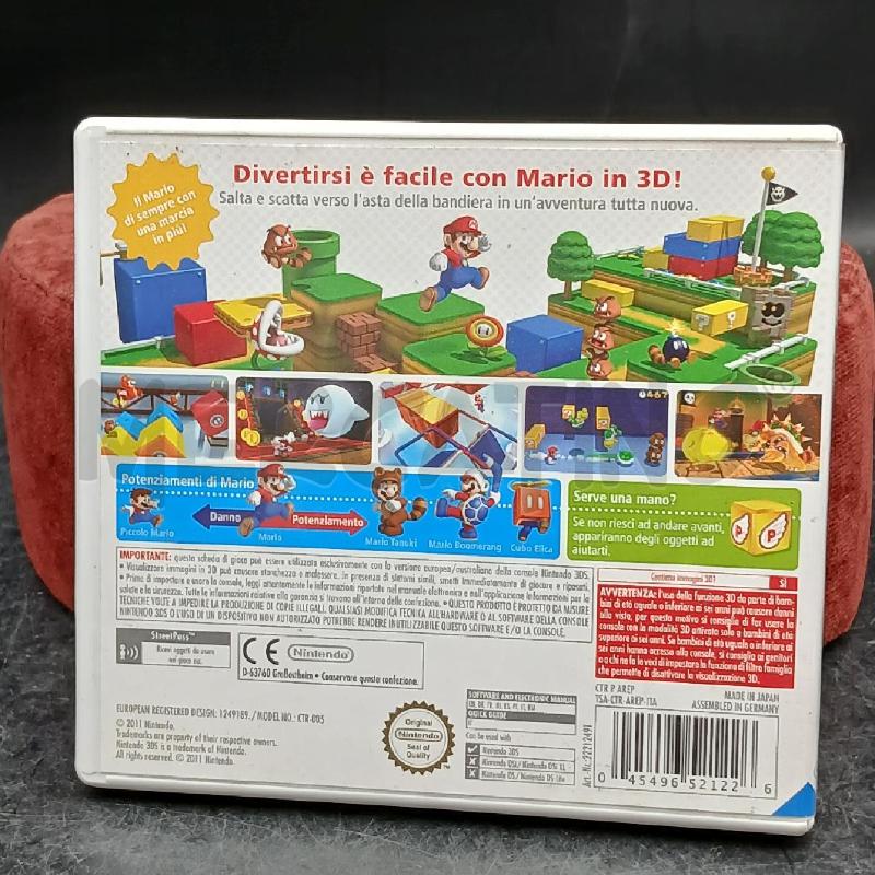 GIOCO 3DS SUPER MARIO 3DLAND  | Mercatino dell'Usato Roma garbatella 3