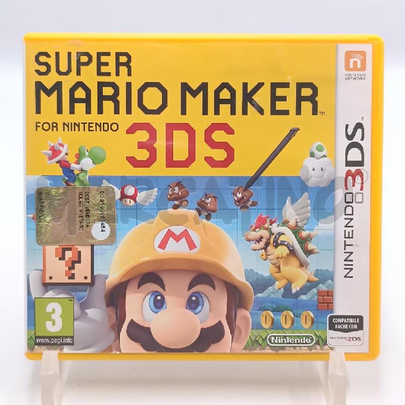 GIOCO 3DS SUPER MARIO MAKER | Mercatino dell'Usato Roma garbatella 1