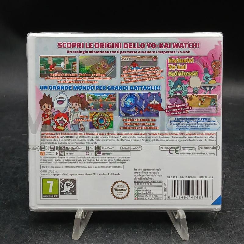 GIOCO 3DS YO KAI WATCH 2 SPIRITOSSI  | Mercatino dell'Usato Roma garbatella 3