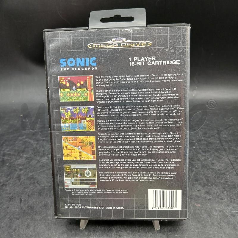 GIOCO GAME GEAR SONIC  | Mercatino dell'Usato Roma garbatella 2