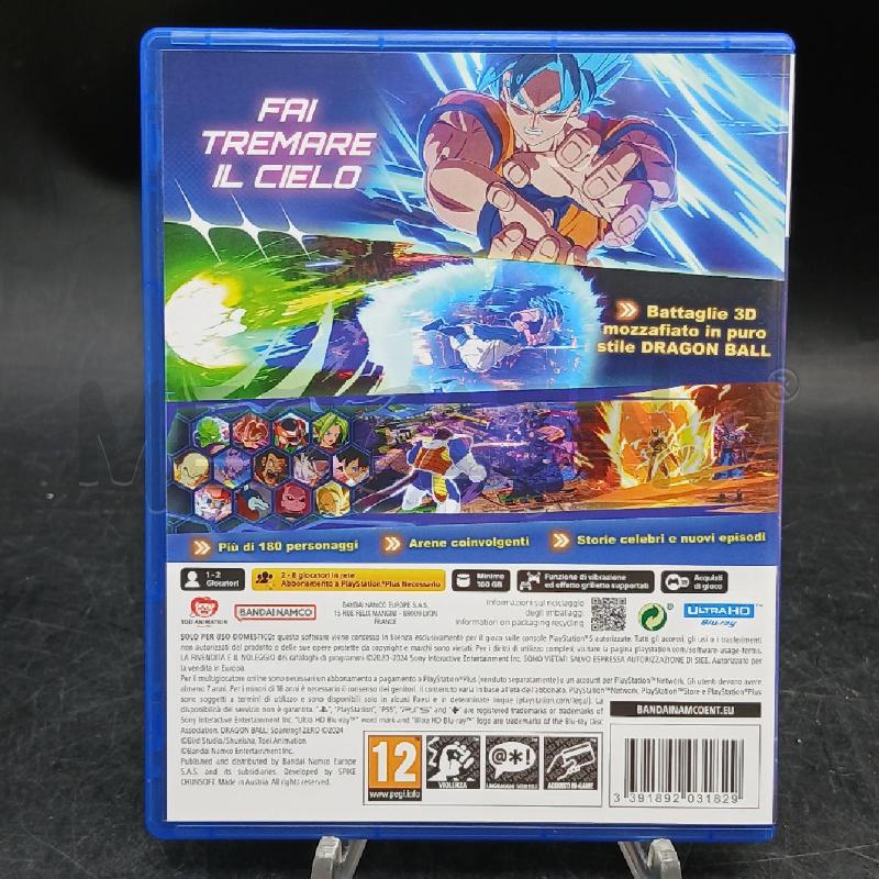 GIOCO PS5 DRAGONBALL SPARKING ZERO  | Mercatino dell'Usato Roma garbatella 2