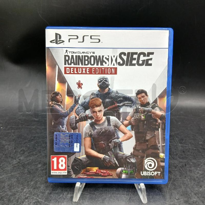 GIOCO PS5 RAINBOW SIX SIEGE DELUXE  | Mercatino dell'Usato Roma garbatella 1