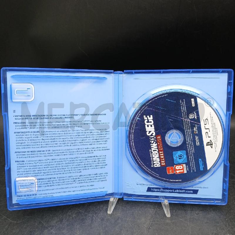 GIOCO PS5 RAINBOW SIX SIEGE DELUXE  | Mercatino dell'Usato Roma garbatella 3
