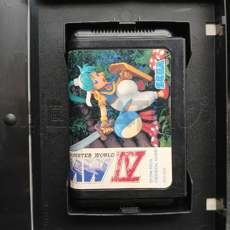 GIOCO SEGA MEDA DRIVE JP MONSTER WORLD IV  | Mercatino dell'Usato Roma garbatella 4